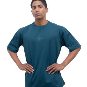 ACE Signature Oversize Tee - Dark Teal - Men’s