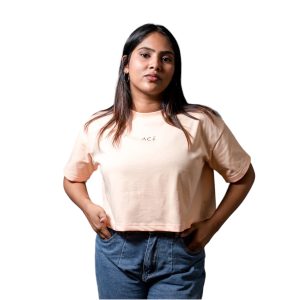 ACE Crop Top - Apricot - Women’s