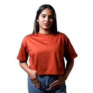 ACE Crop Top - Sendona Orange - Women’s