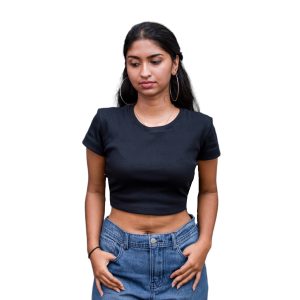 ACE Kint Crop Top - Black - Women’s