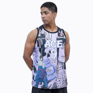 ACE Anime Basketball Jersey - Purple - Men’s