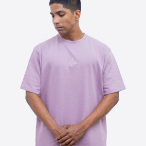 ACE Signature Oversize Tee - Lilac - Men’s