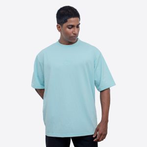 ACE Signature Oversize Tee - Cyan - Men’s