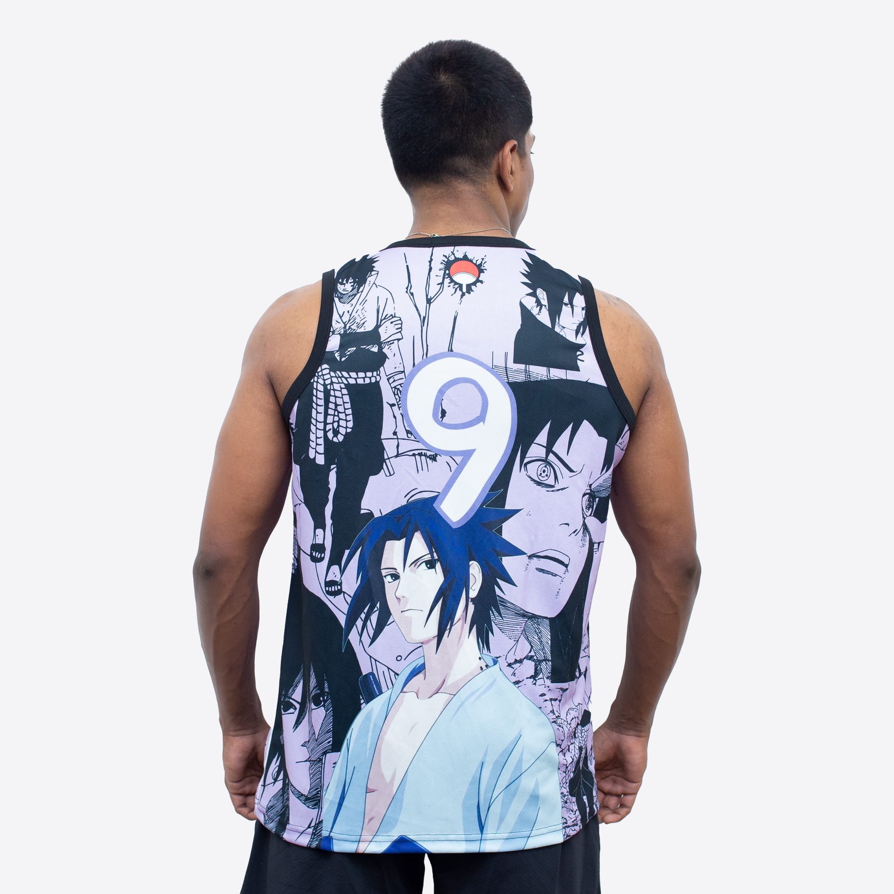 ACE Anime Basketball Jersey - Purple - Men’s - Image 2