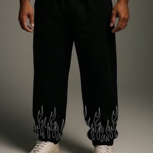 ACE Rose Reaper Oversize Sweatpant - white print