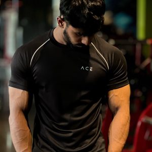 ACE Core Classic  Raglan Tee - (black)