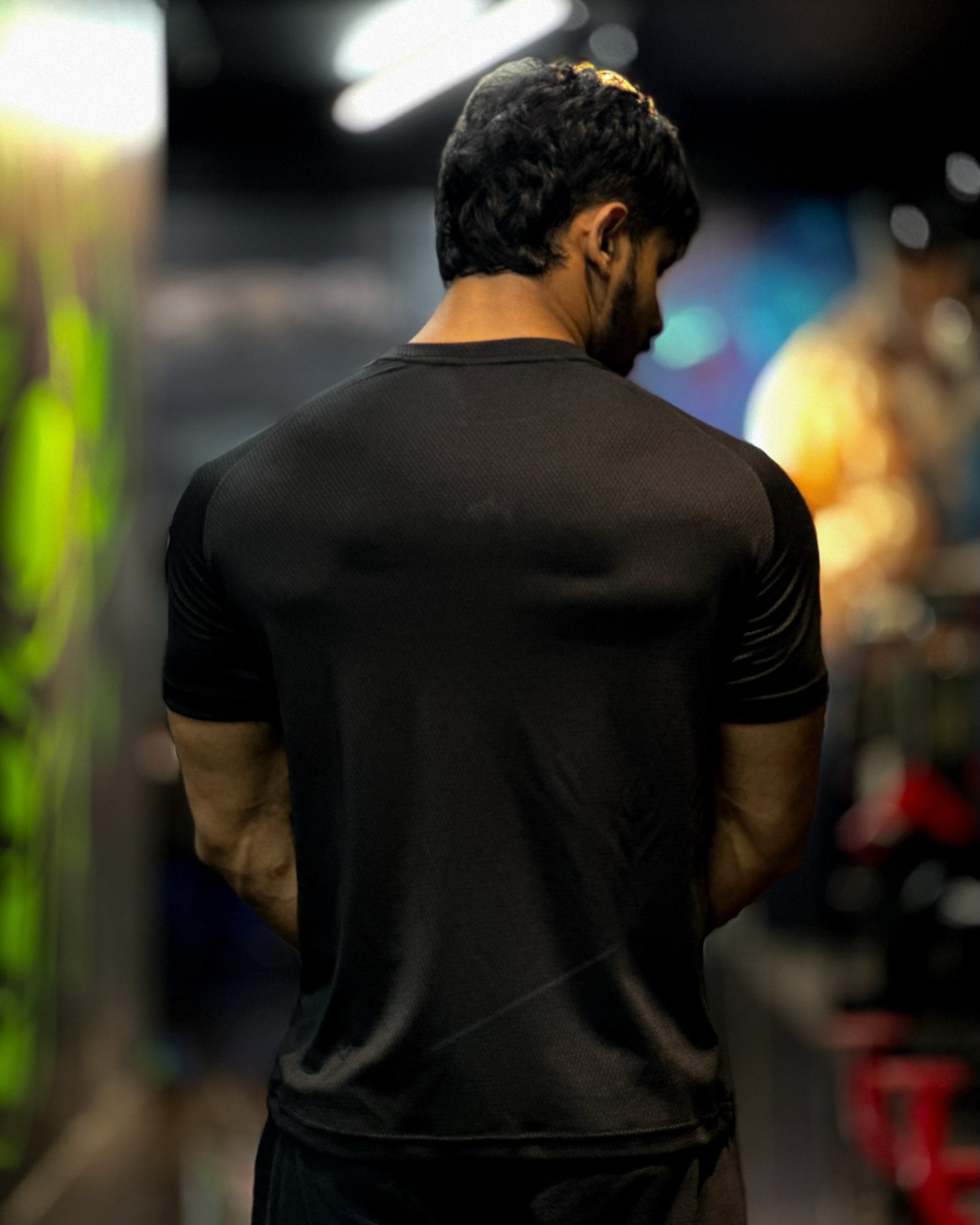 Batman Raglan Tee / 01 - (Ash Print) - Image 3