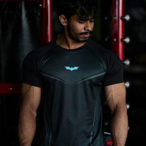 Batman  Raglan Tee 0.2 (Ash)