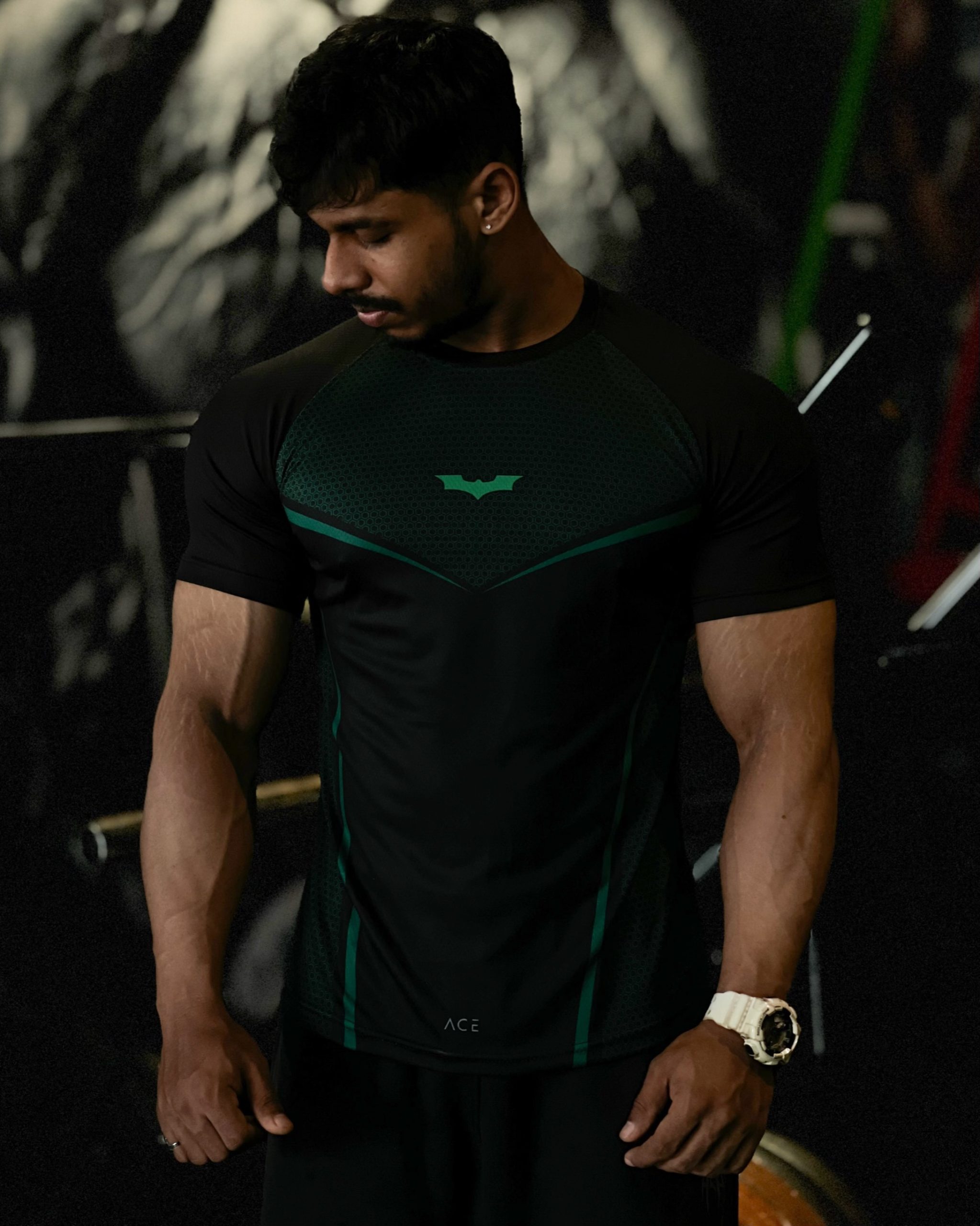 Batman Raglan Tee 0.2 (Teal Green)