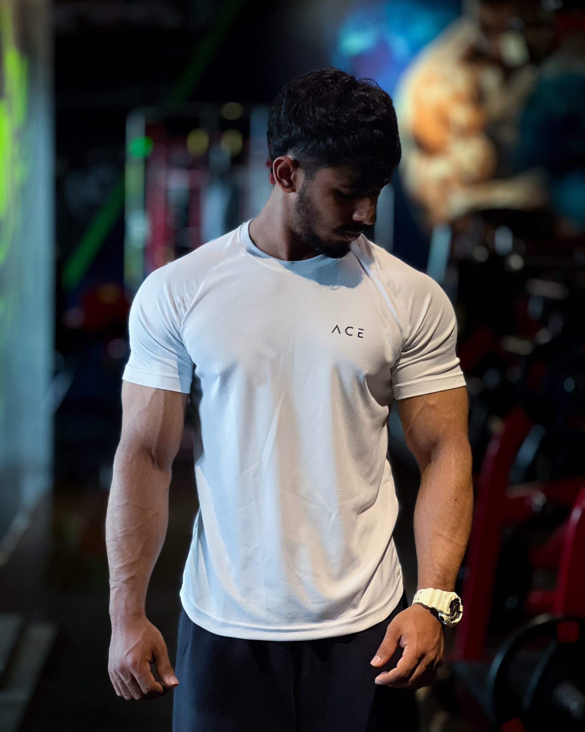 ACE Core Classic Raglan Tee - (white)