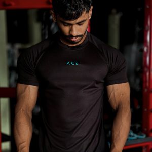 ACE Core Classic Raglan Tee - (Black 0.2)