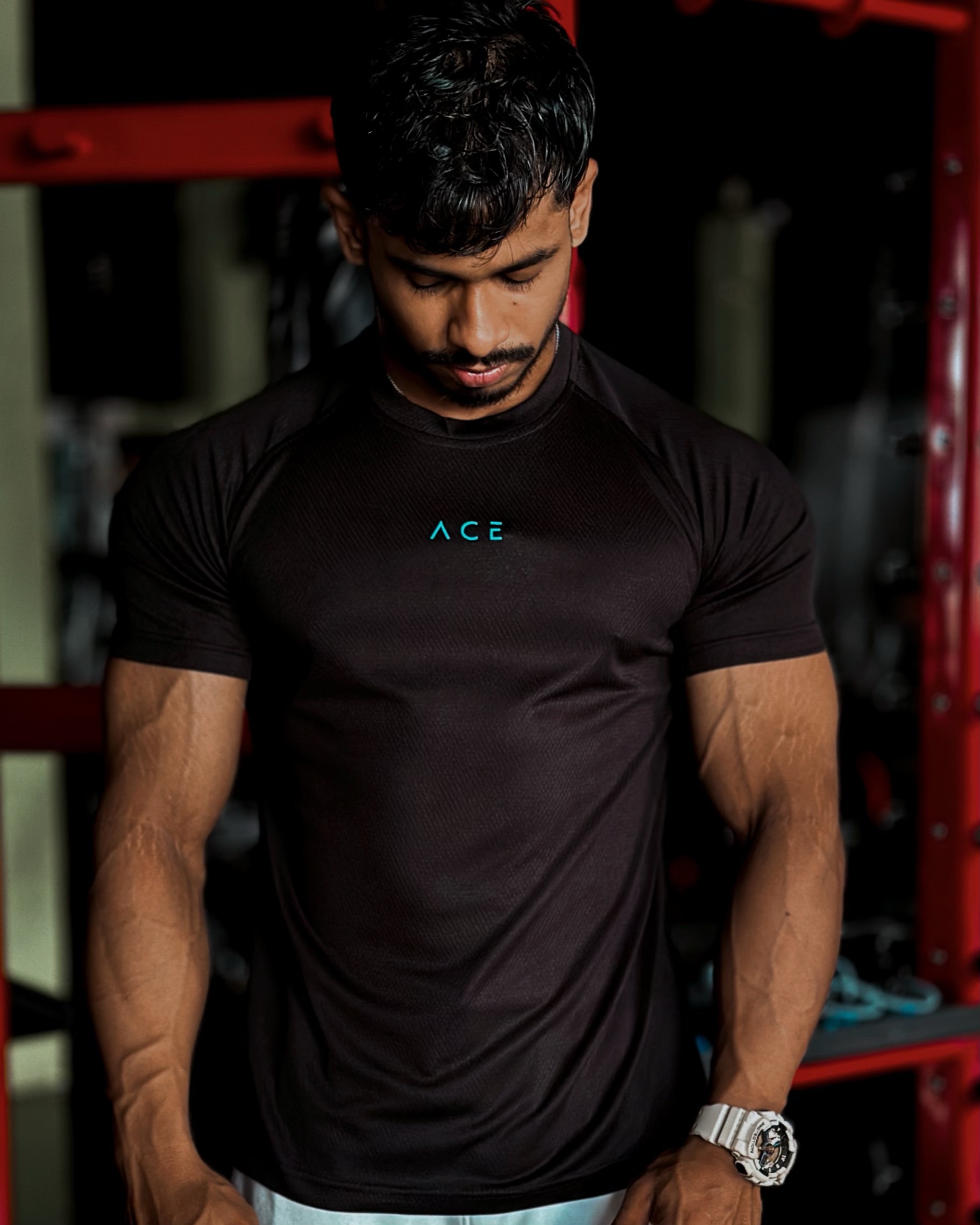 ACE Core Classic Raglan Tee - (Black 0.2)