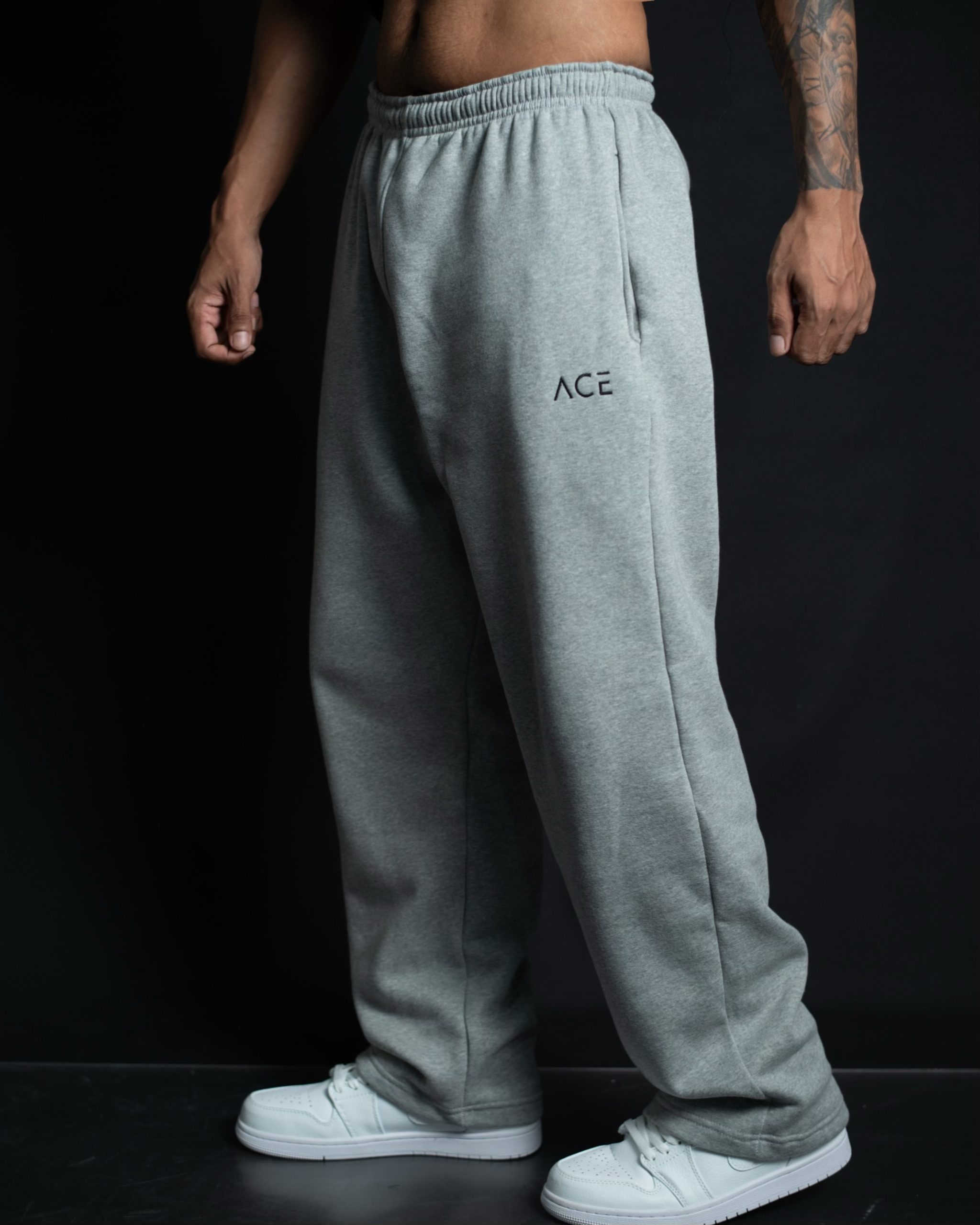 TOJi Oversized Sweatpants - (Ash)