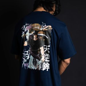 TOJi Oversized Tee - (Navy Blue)