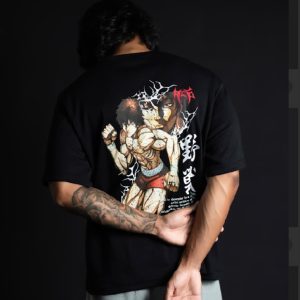 BAKI Oversized Tee - (Black)