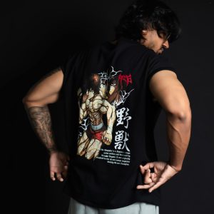 BAKI Cut Offs - (Black)