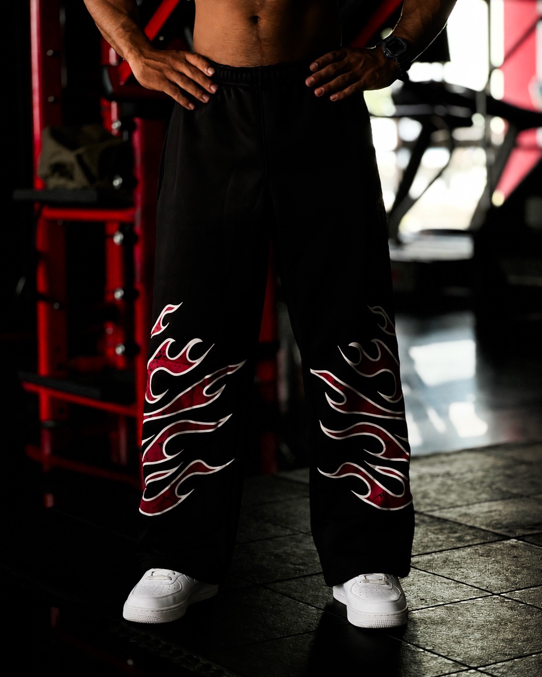 ACE Hellfire Flow Oversize Sweatpant - (Black)