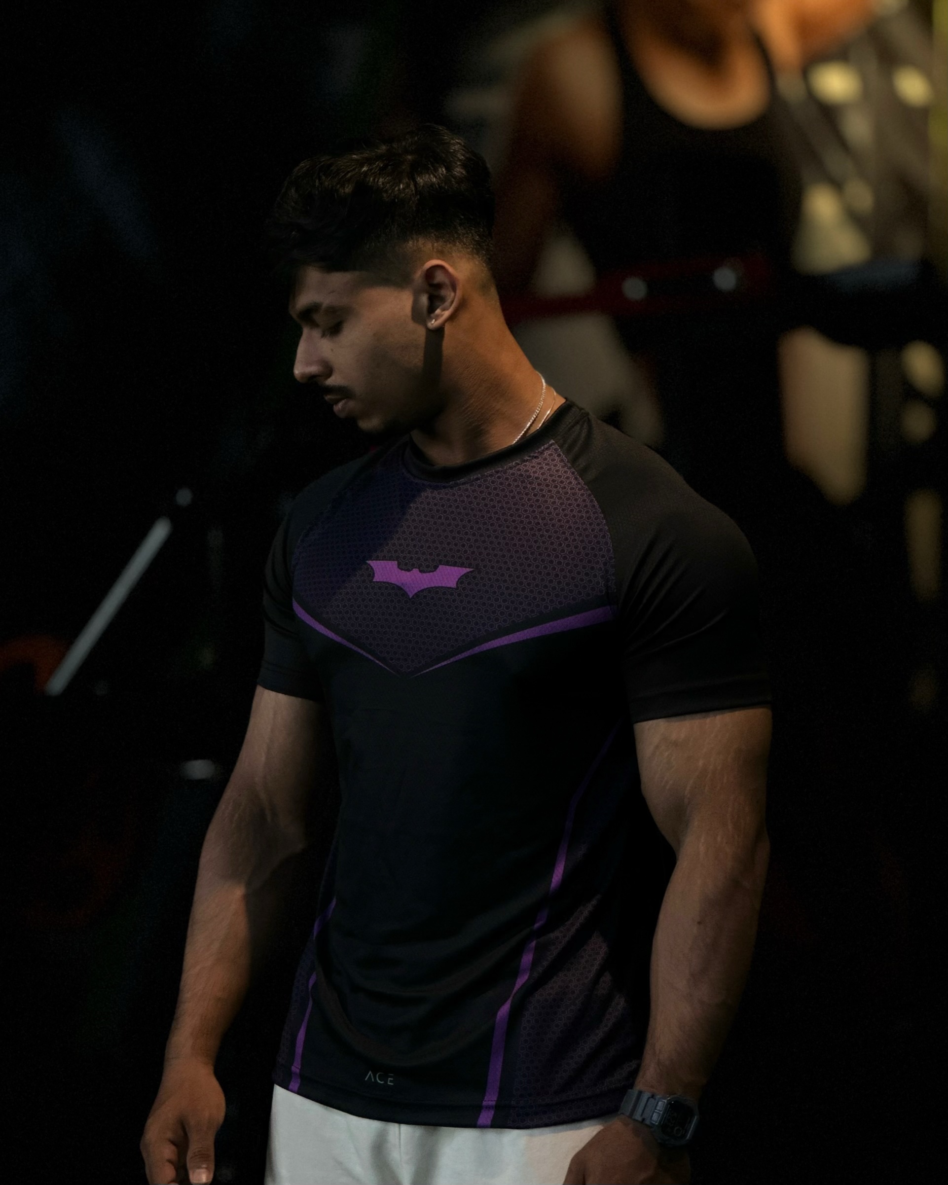 Batman Raglan Tee 0.2 (Purple)