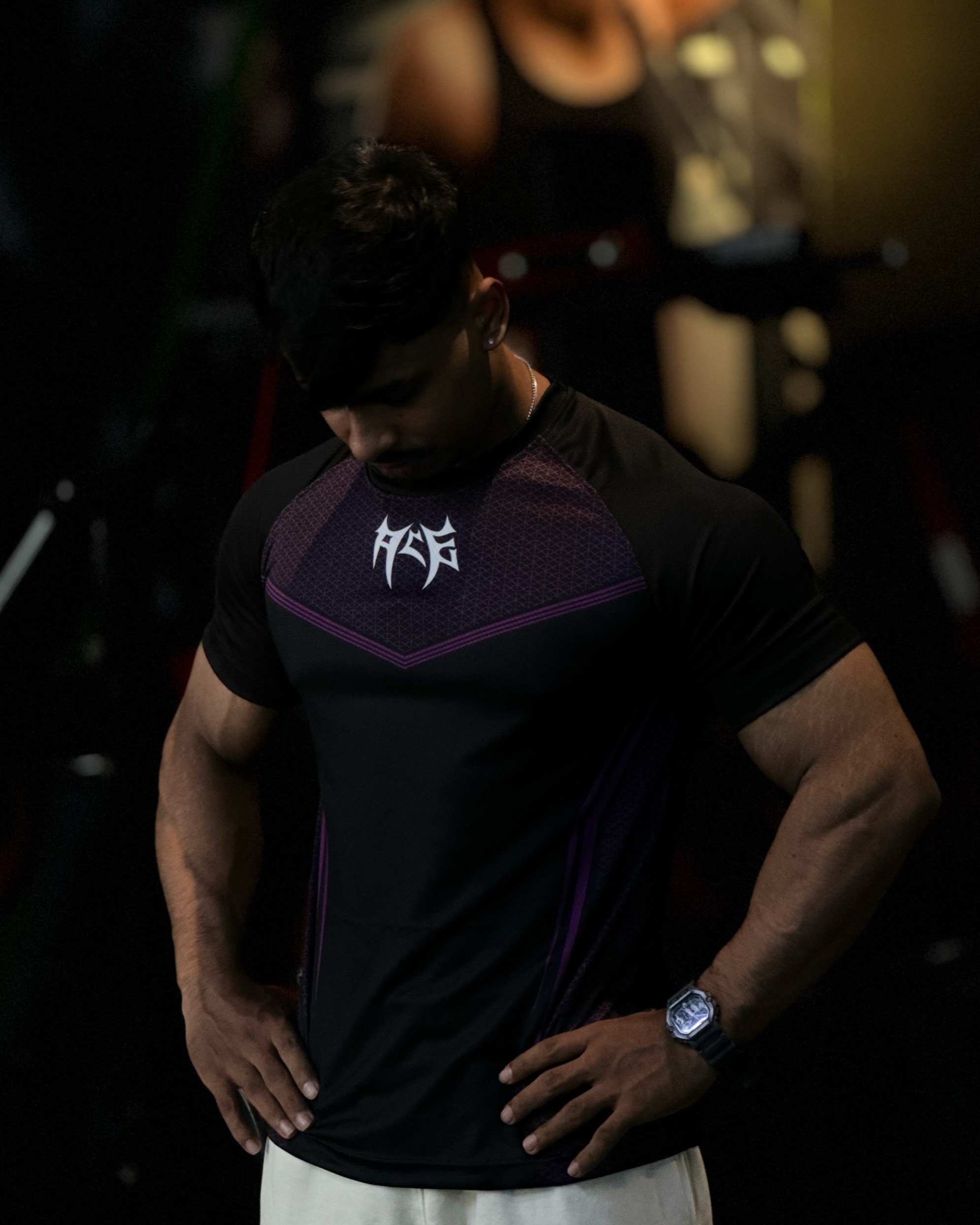 ACE Warrior Raglan Tee 0.2 - (Purple)